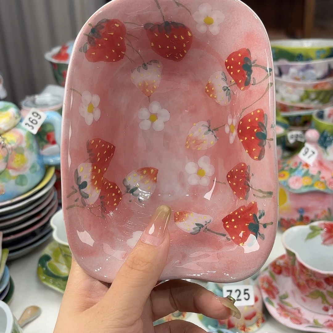 景德镇手绘高温釉下彩陶瓷茶具