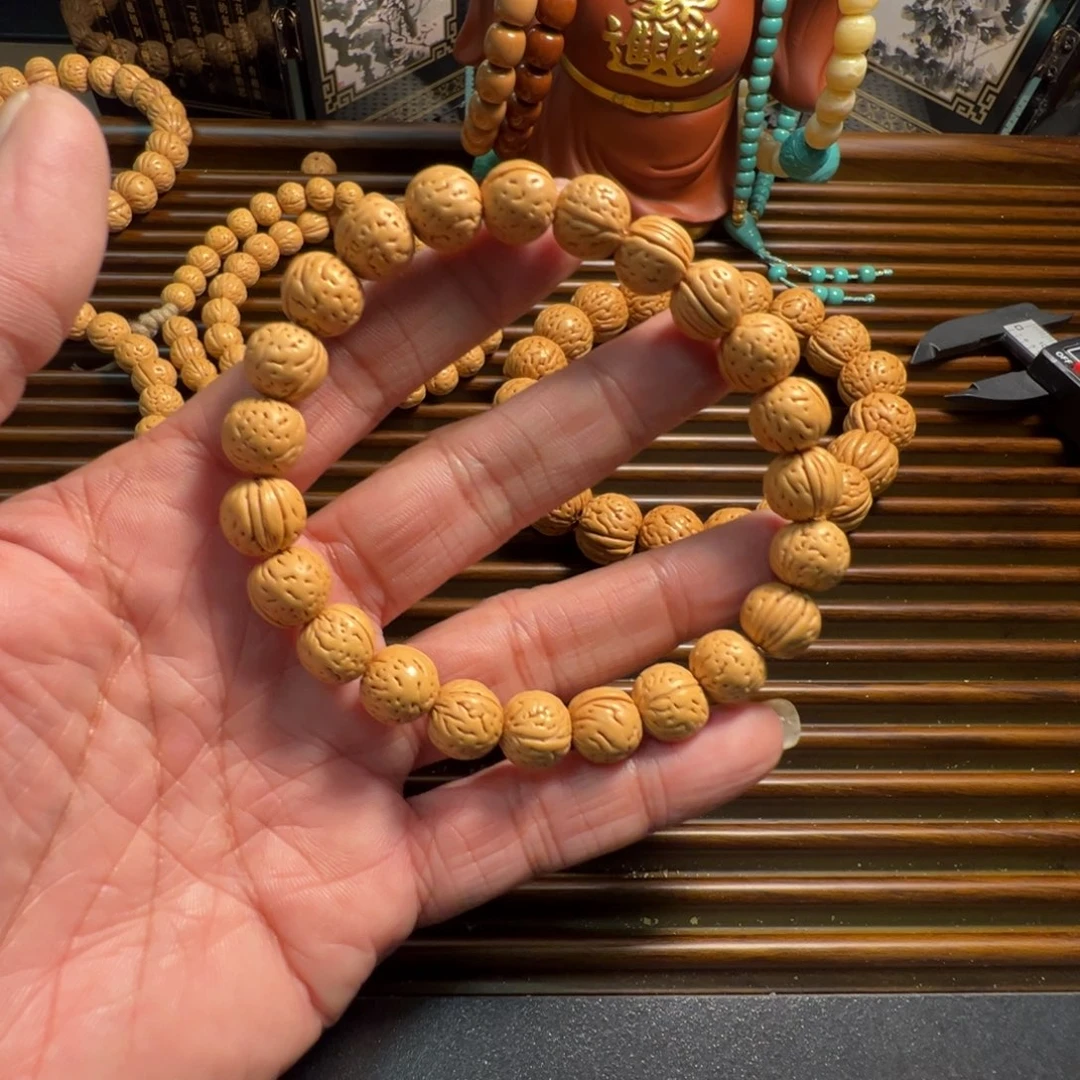 ～***手串龙脊菩提黄桃
