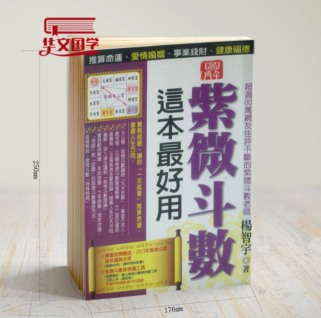 紫薇斗数这本最好用推算命运爱情婚姻事业钱财健康紫微斗数全书