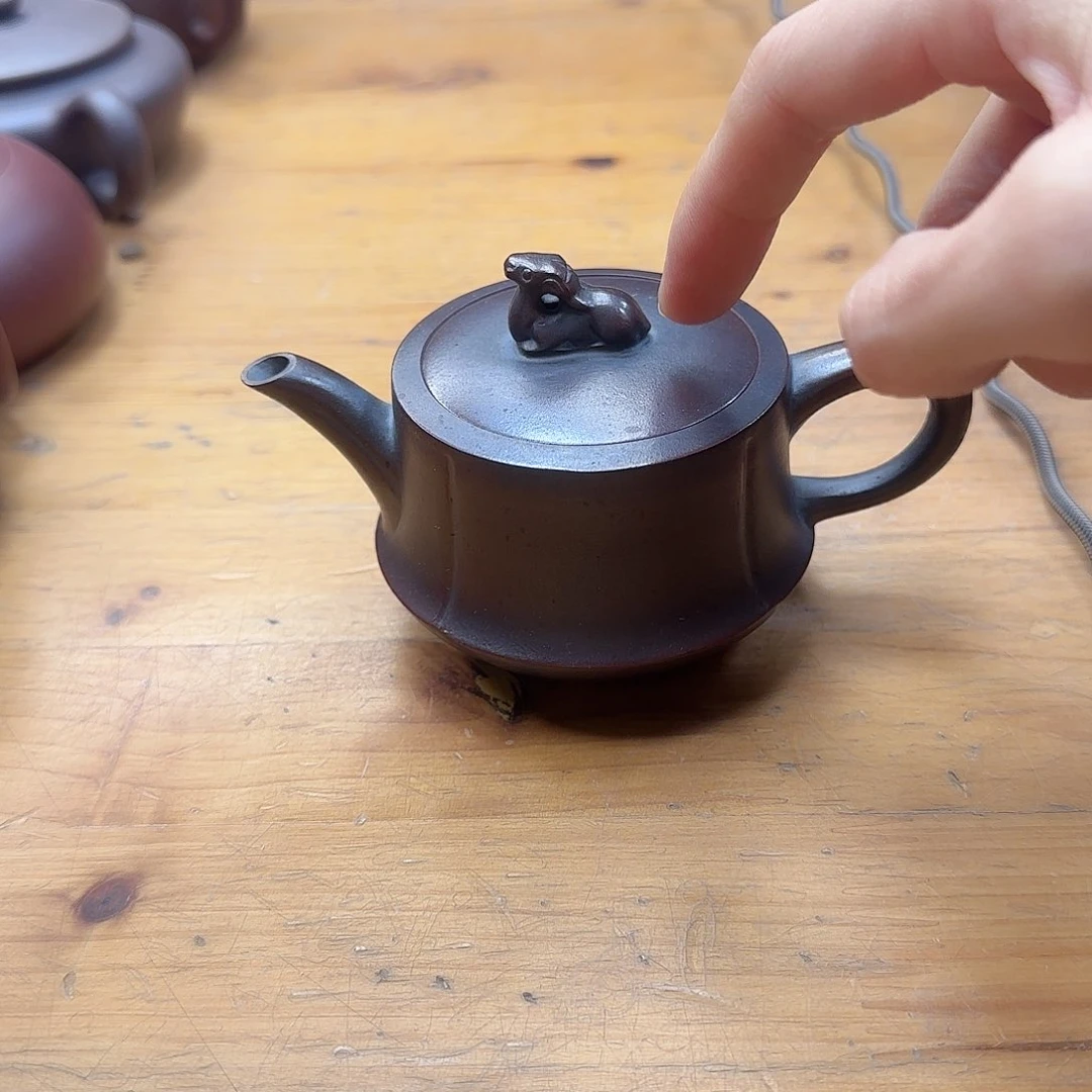 紫砂茶壶民间手艺人全手工制作