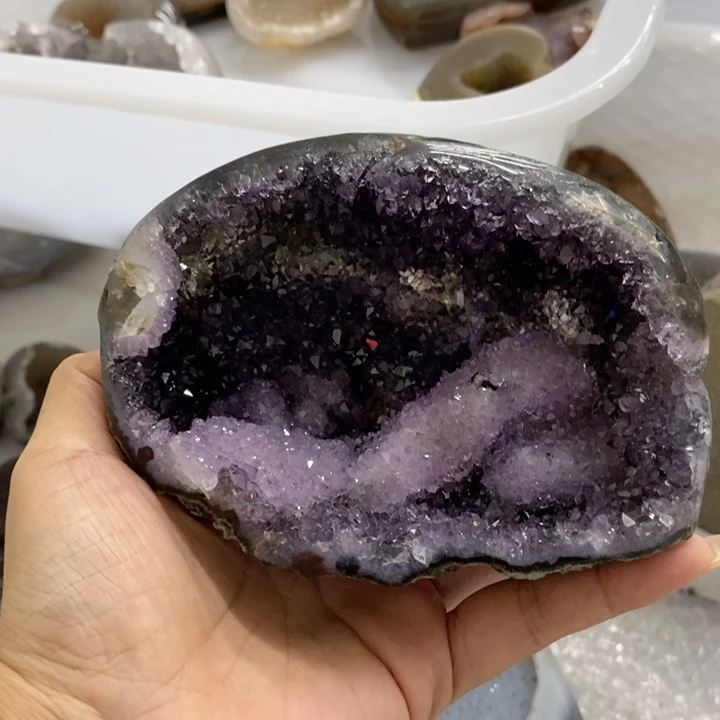 未镶嵌珠宝半成品紫晶
