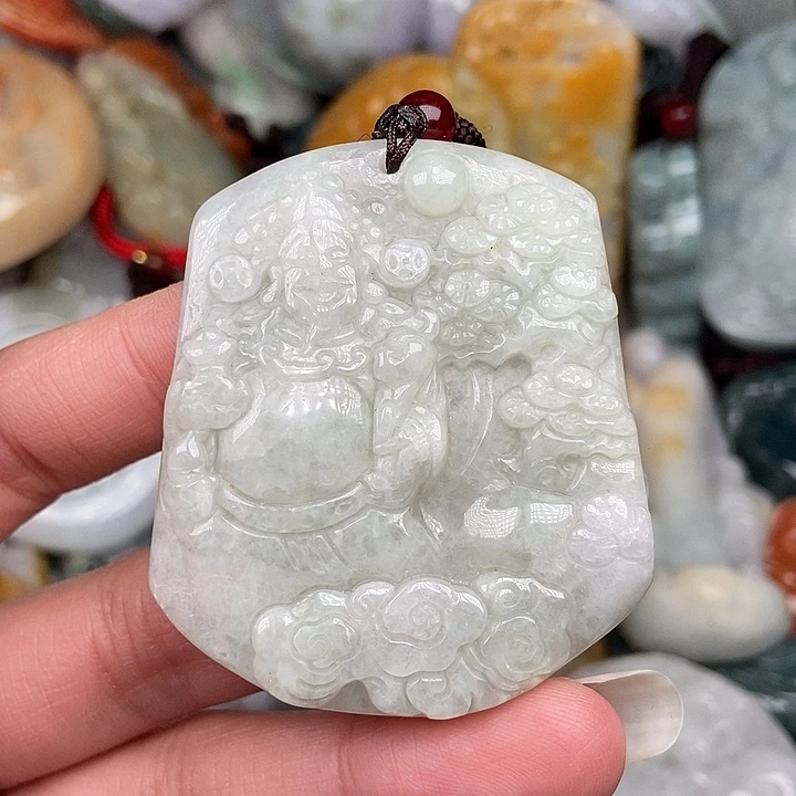 颈饰未镶嵌翡翠翡翠