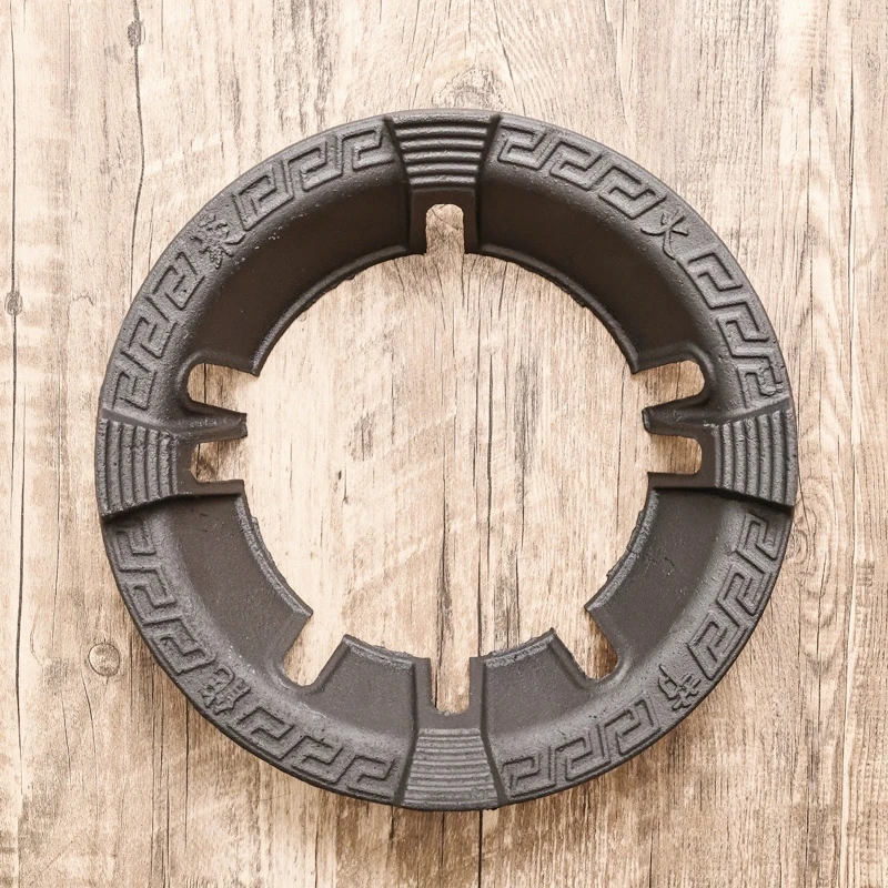 通用性铸铁特厚防滑底座户外煤气液化气灶台挡风罩节能实用