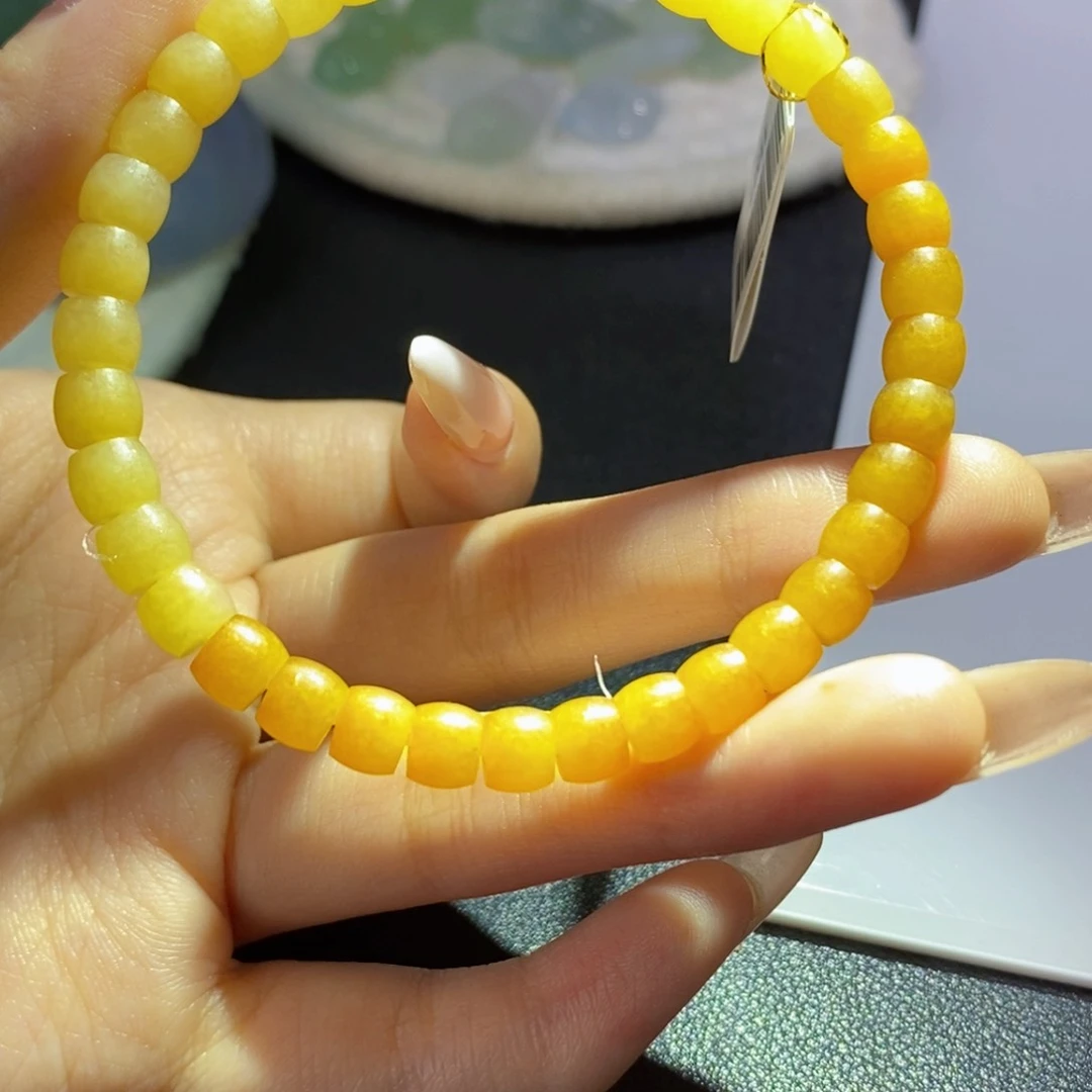 未镶嵌定制翡翠手串