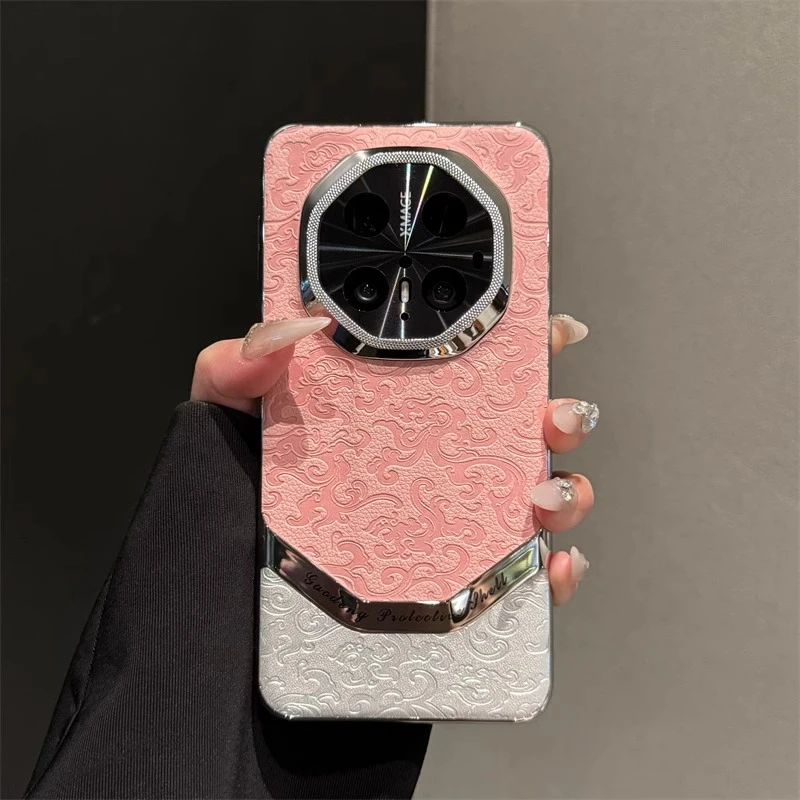 国风玉龙纹适用华为mate70rs非凡大师手机壳60保时捷保护套P70pro