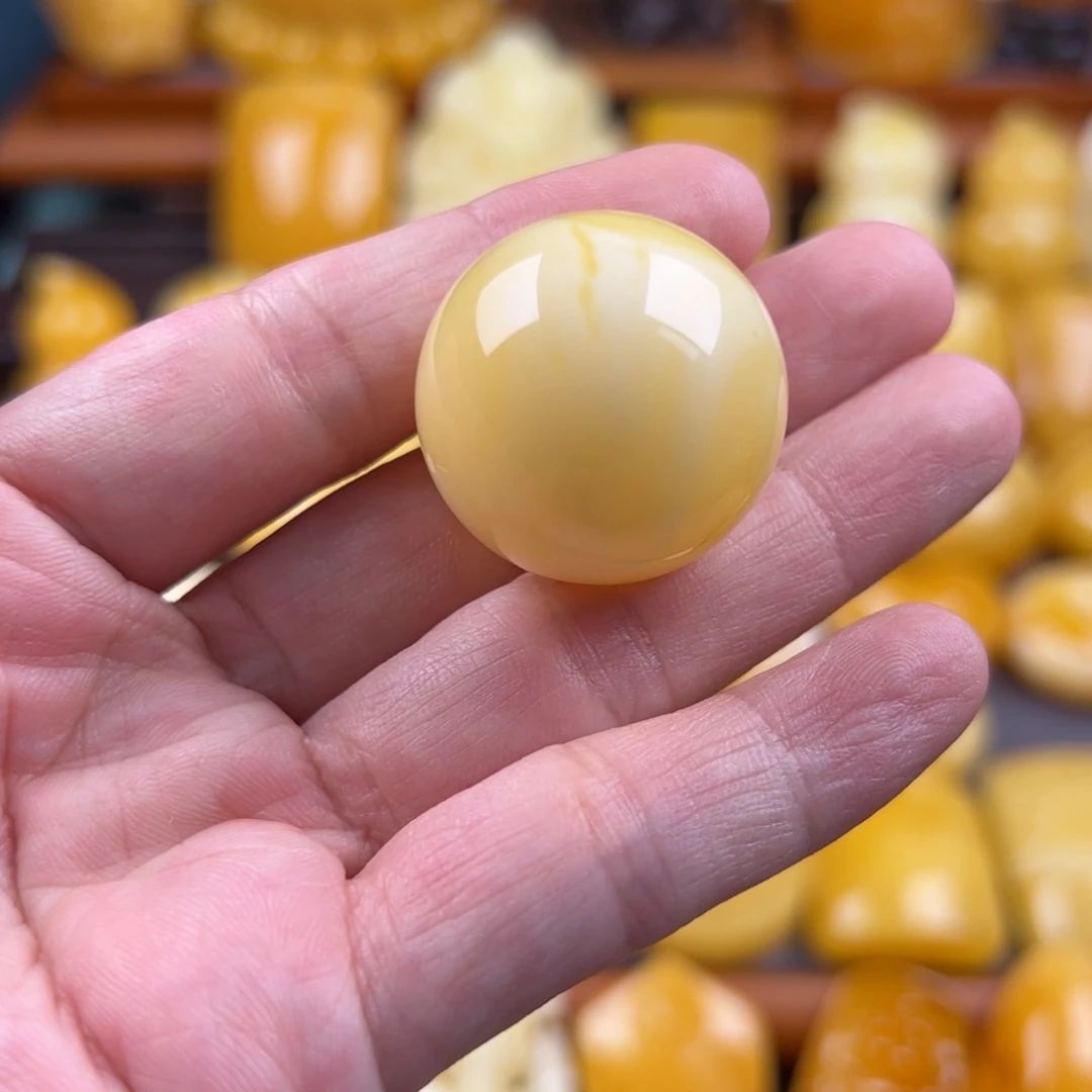 琥珀颈饰未镶嵌纯天然琥珀蜜蜡无优化