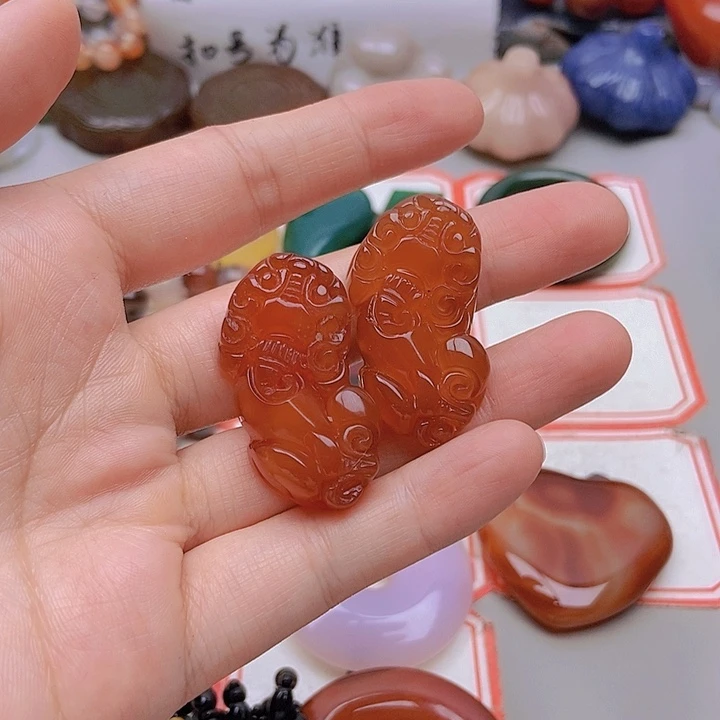 【闪购商品】未镶嵌玛瑙/玉髓珠宝半成品清**婉