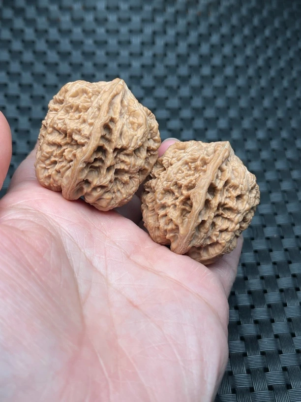 老树华北将军榜，纹路狂野自然桩，全品无刀，边肚高39/39/42