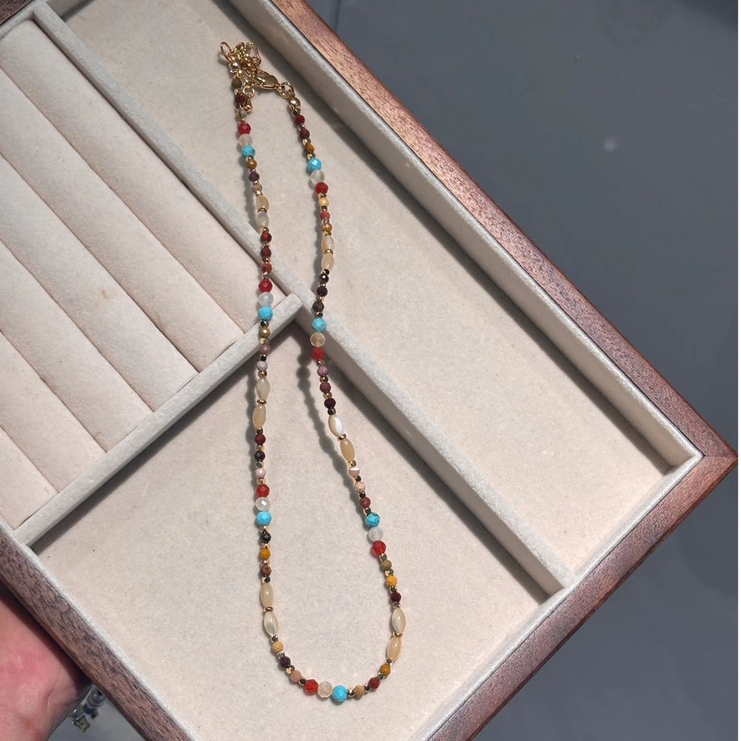 钛钢项链 项链锁骨俩春日夏日百搭不重样精致女款