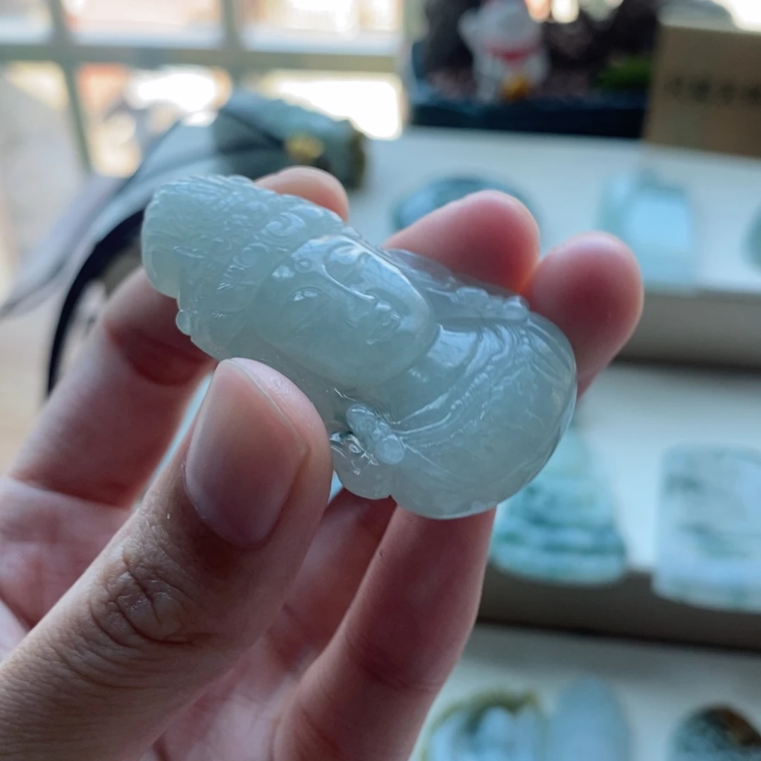 【闪购商品】颈饰未镶嵌翡翠天然缅甸翡翠