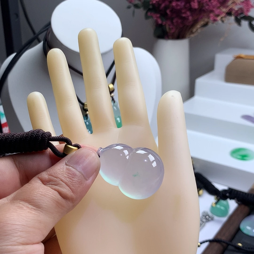 珐琅非金属吊坠豆子