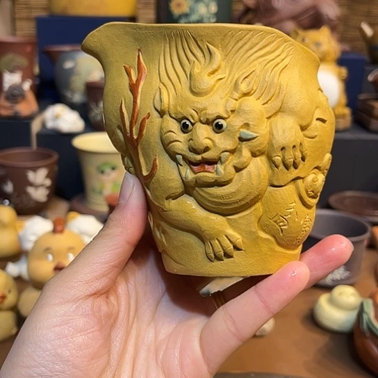 紫砂茶杯紫砂公道杯