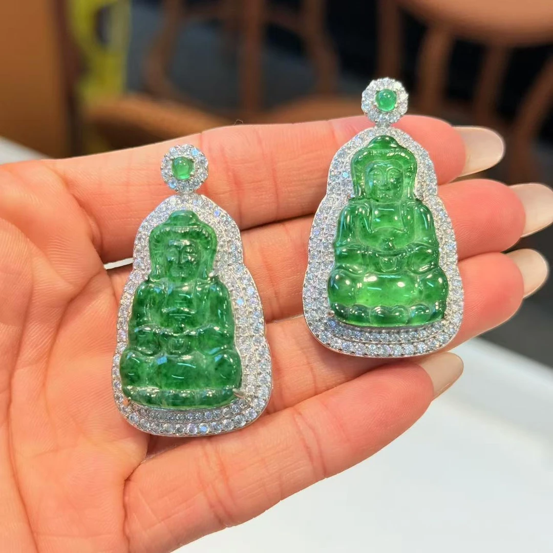 【菲菲】翡翠吊坠多样性发其一@K