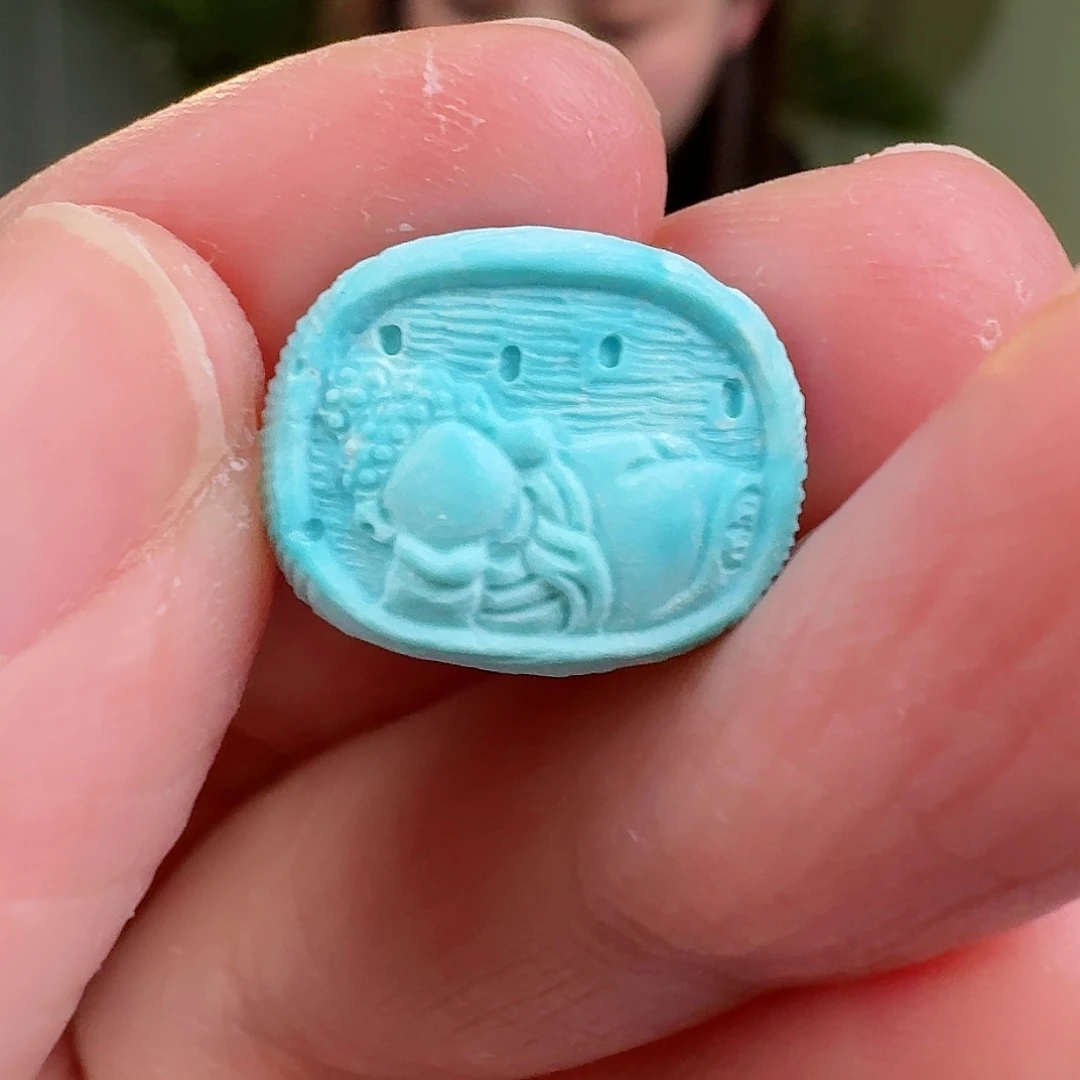 绿松石珠宝奇石未镶嵌