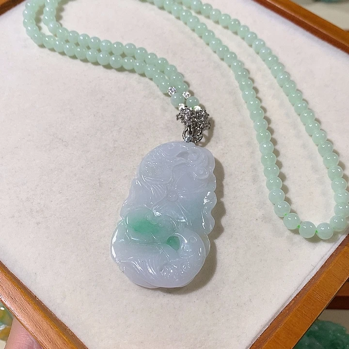 翡翠未镶嵌颈饰翡翠吊坠