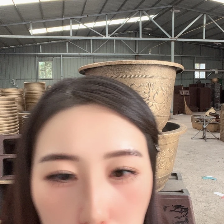 八角80口径花盆一个