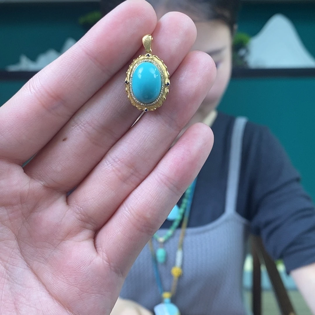 绿松石未镶嵌珠宝奇石