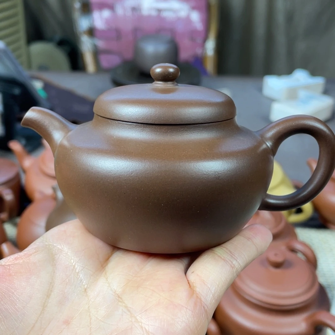 紫砂茶壶一*人宜兴紫砂