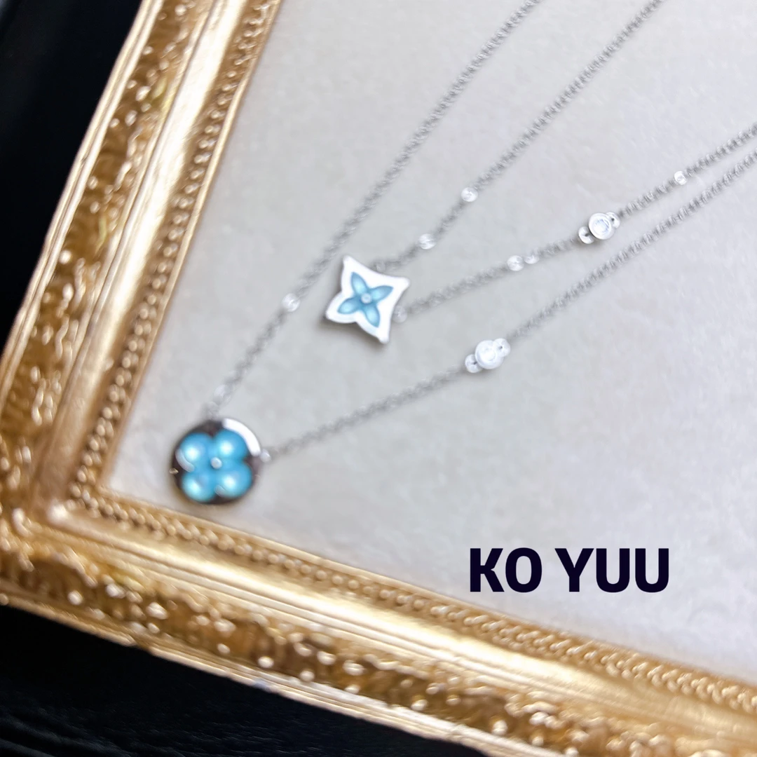 铜合金锆石项链 【雨桐高奢饰品】项链