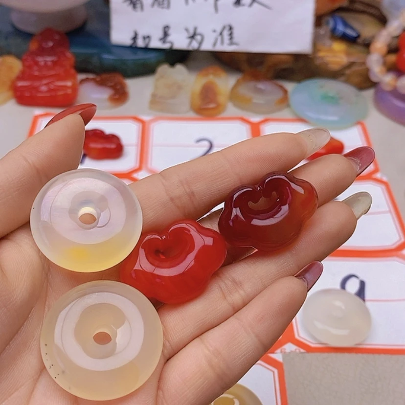 【闪购商品】未镶嵌玛瑙/玉髓珠宝半成品好**久