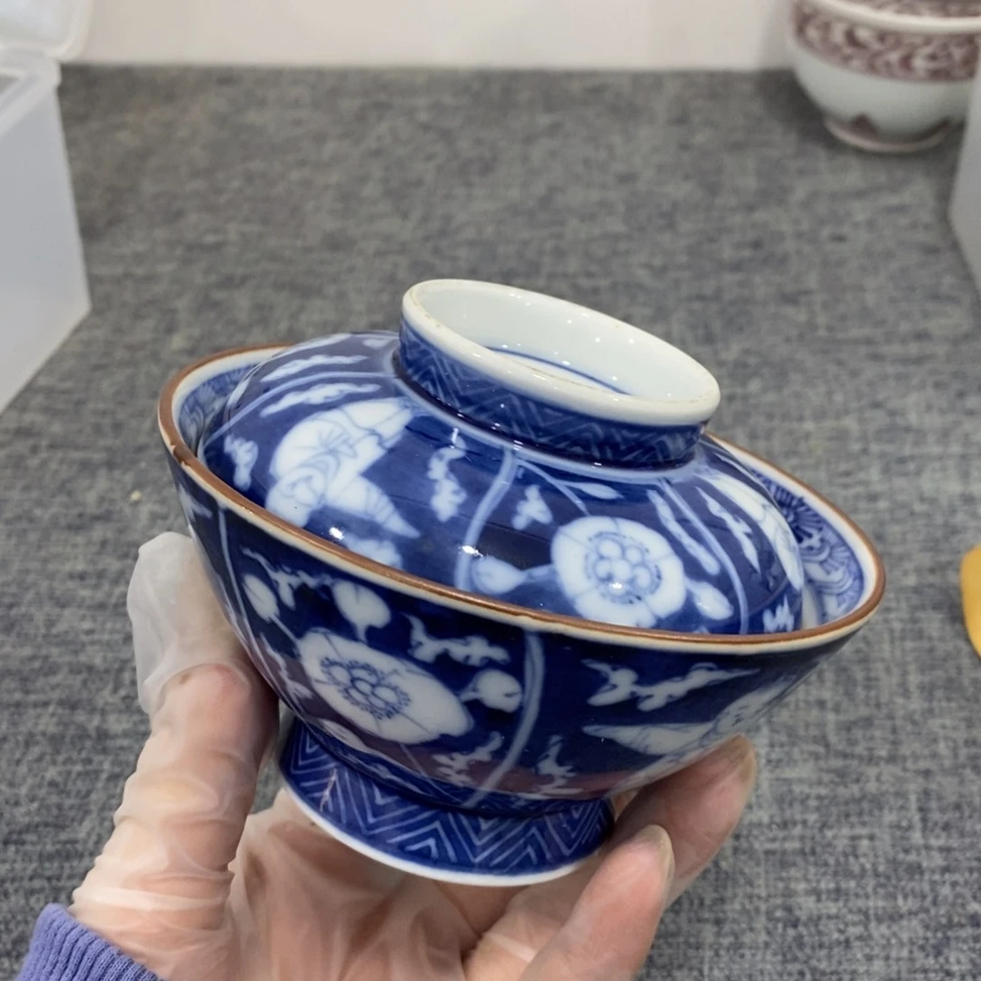 瓷片非常漂亮好看的花瓶
