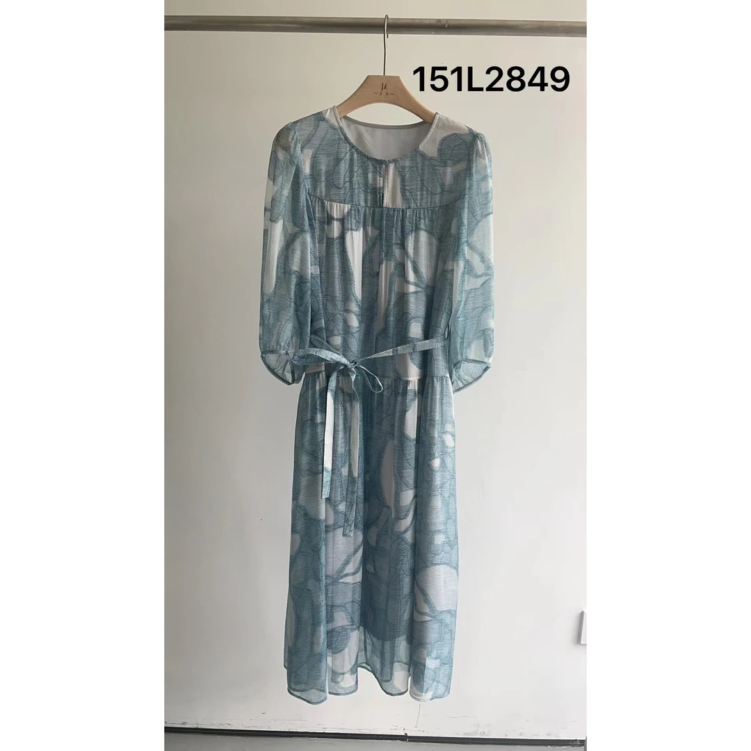 【佳润真丝】100桑蚕丝新款连衣裙151L2849