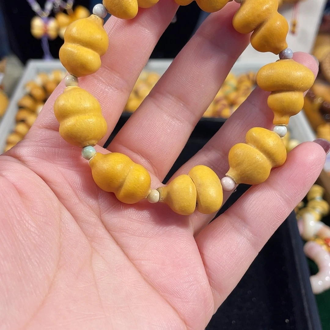 爱***萍葫芦手串一枚钱袋子款