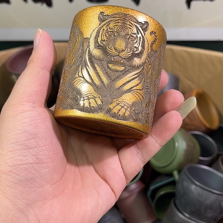 茶杯紫砂全手工紫砂主人杯