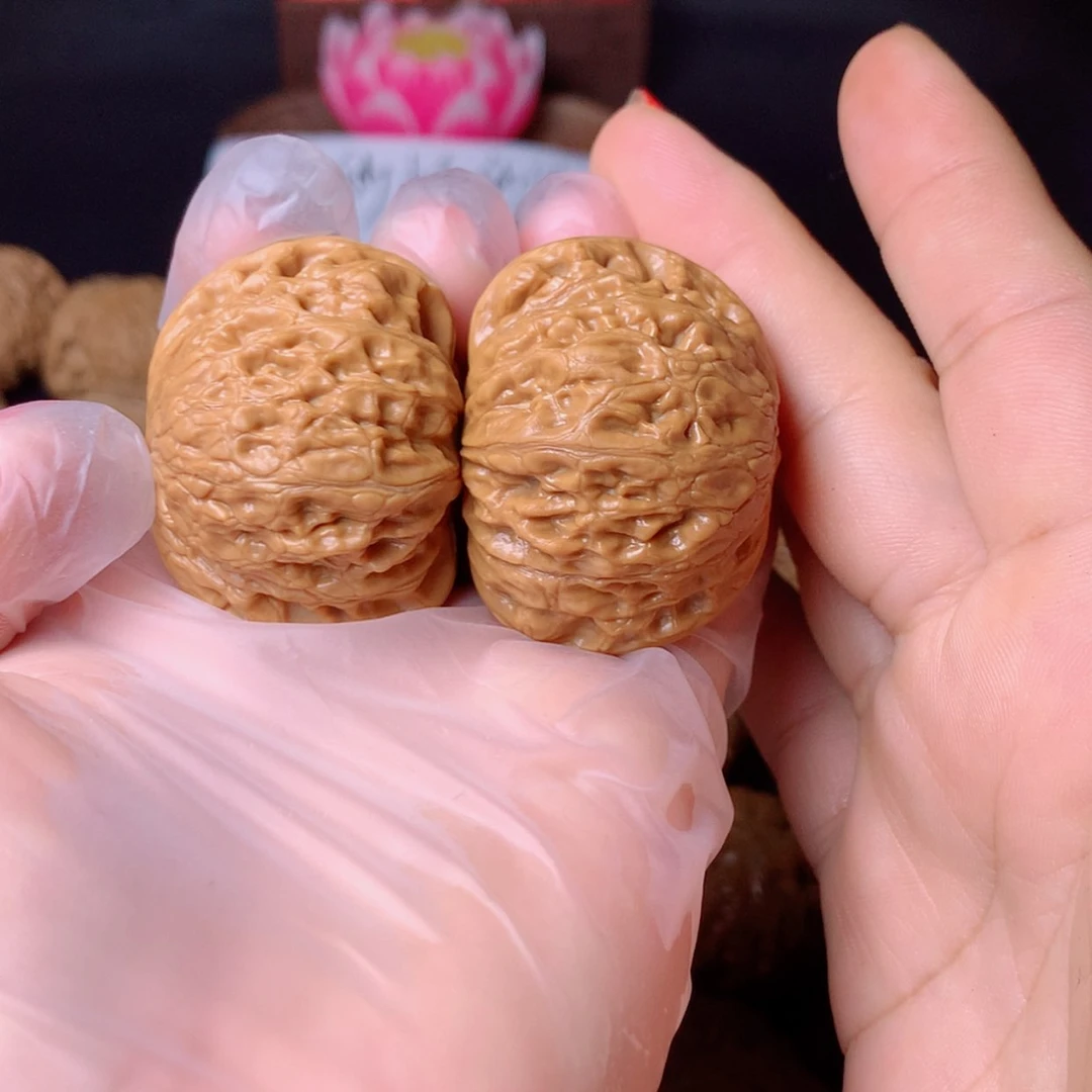 【闪购商品】文玩核桃把件铁锤42微修