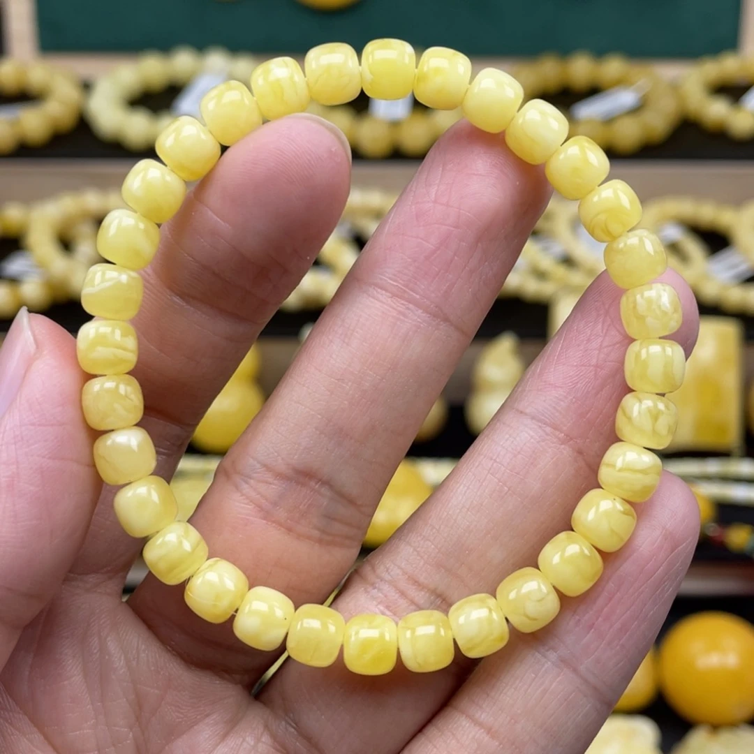 琥珀裸石未镶嵌琥珀蜜蜡