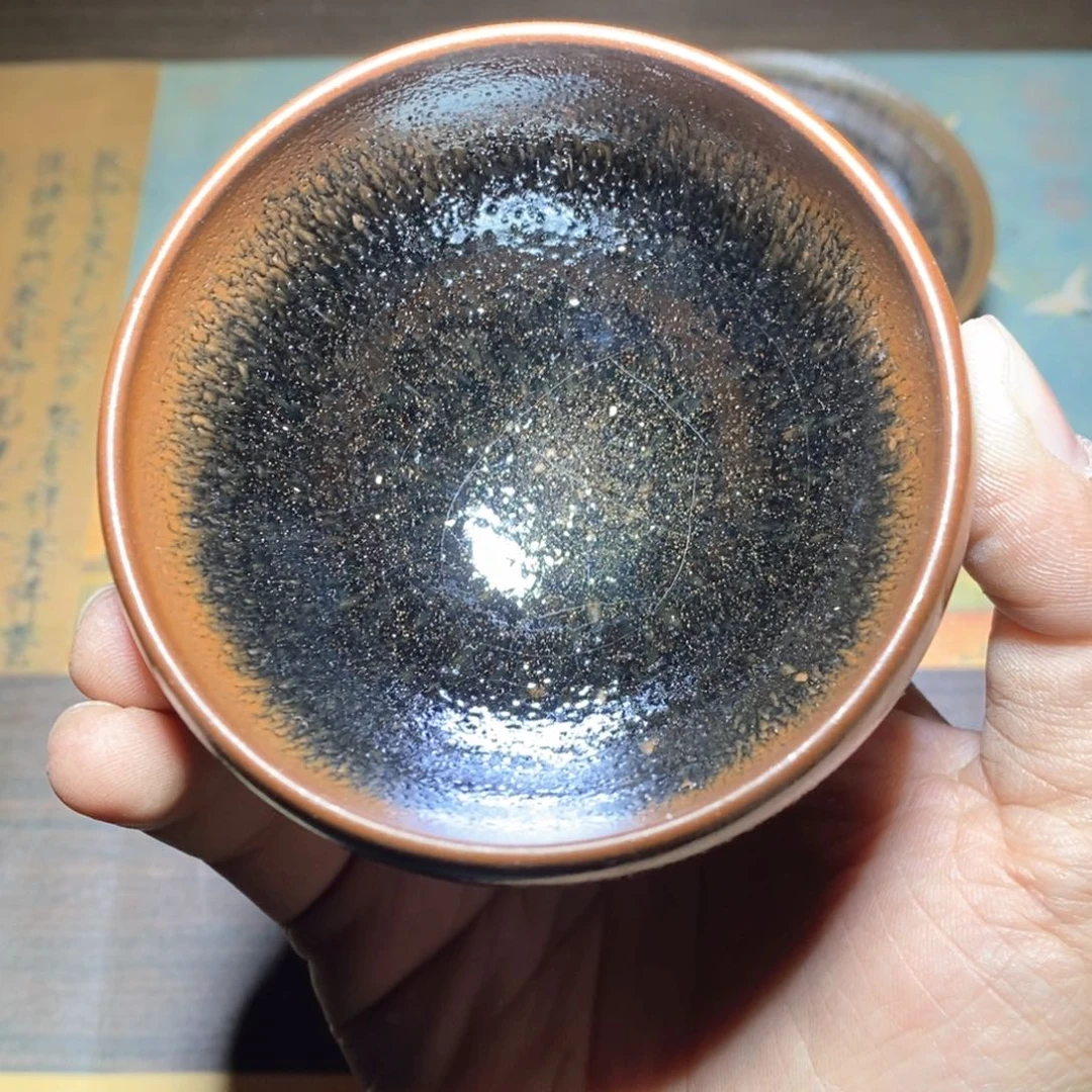 建盏龙窑柴烧手工遥*器