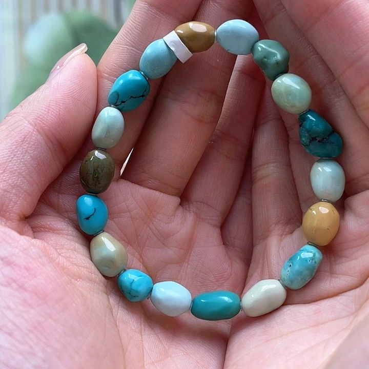 未镶嵌绿松石珠宝奇石