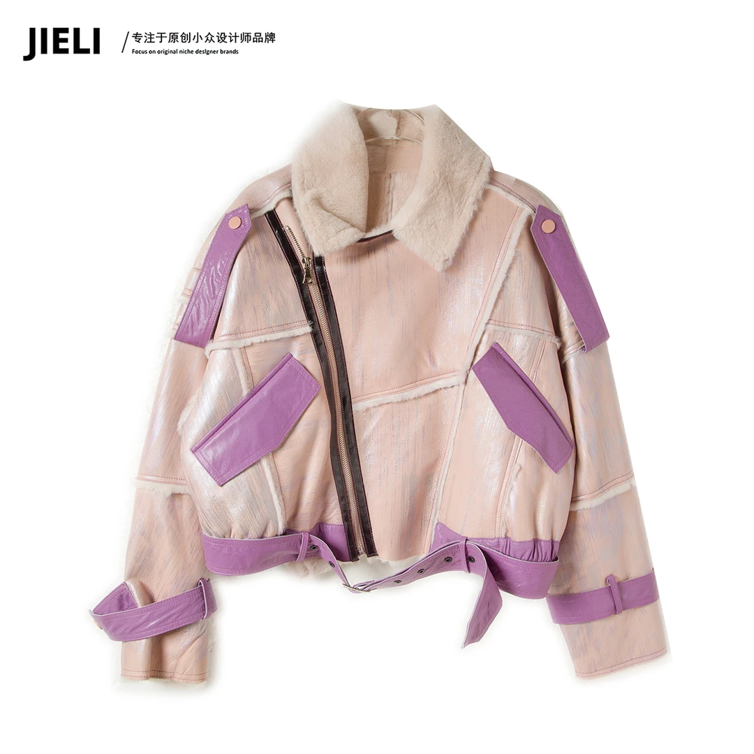 JIE LI/街力设计师高级时尚百搭定制外套女W1757