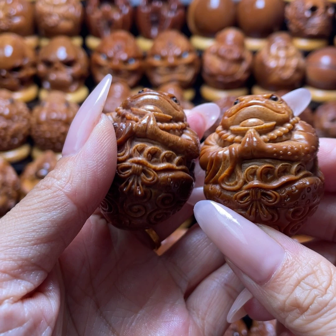 把件橄榄核橄榄核雕