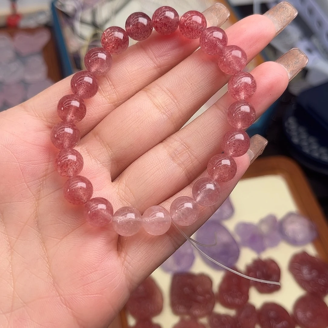 水晶珠宝半成品未镶嵌会***子2