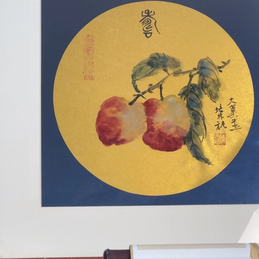 寿山石印石陈培林寿桃