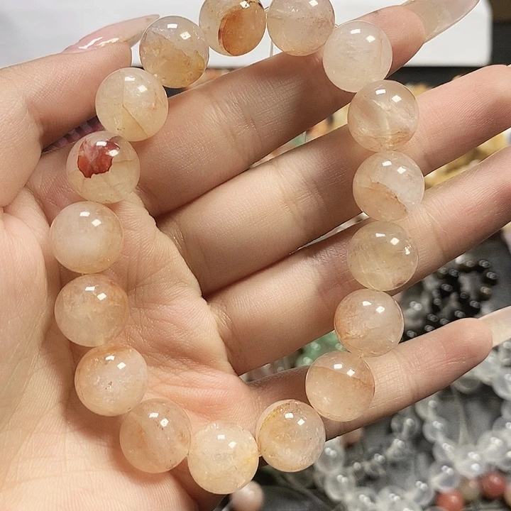 未镶嵌手链水晶浇花