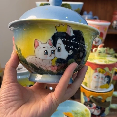 炉景德镇釉下手绘陶瓷