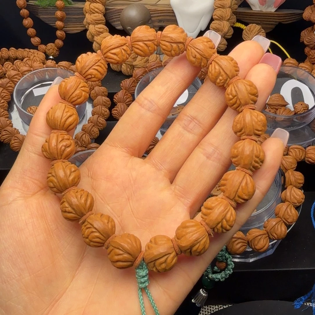 桃核吊坠野生金蟾1.3尺寸偏远不包邮