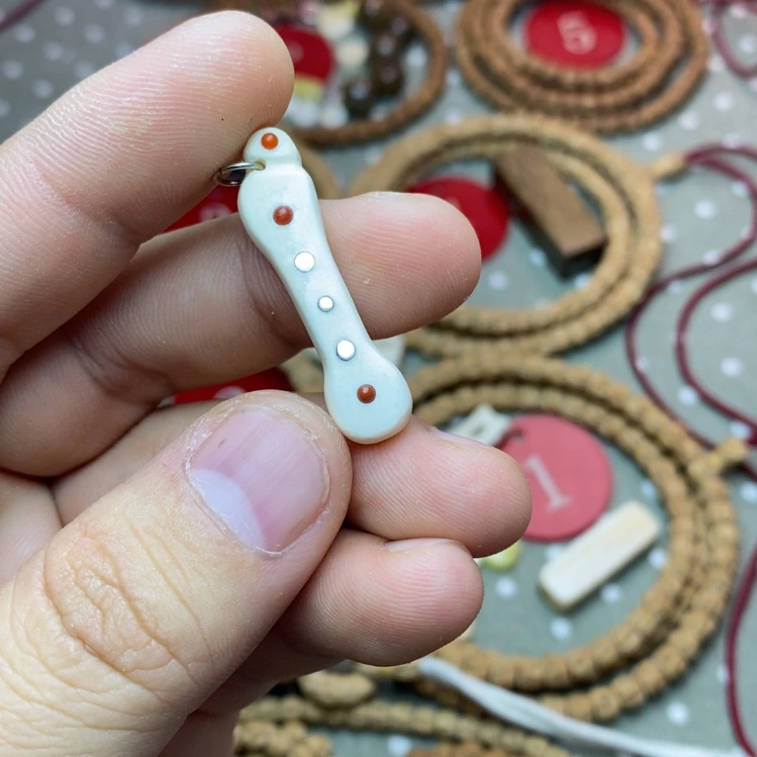 柏香籽/百香籽吊坠猛犸侧挂吊坠