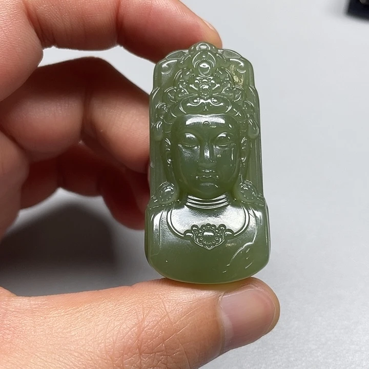 和田玉吊坠(不含链)未镶嵌冷***?