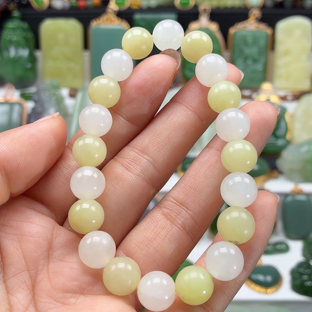 和田玉未镶嵌颈饰10