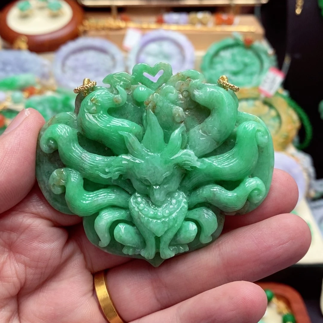 颈饰未镶嵌翡翠翡翠吊坠