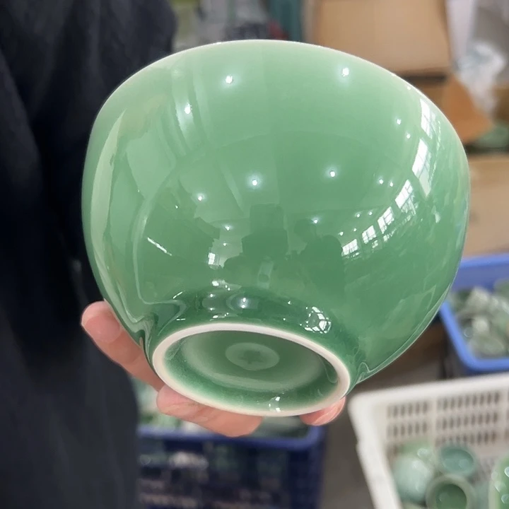 云间青瓷龙泉小米茶器