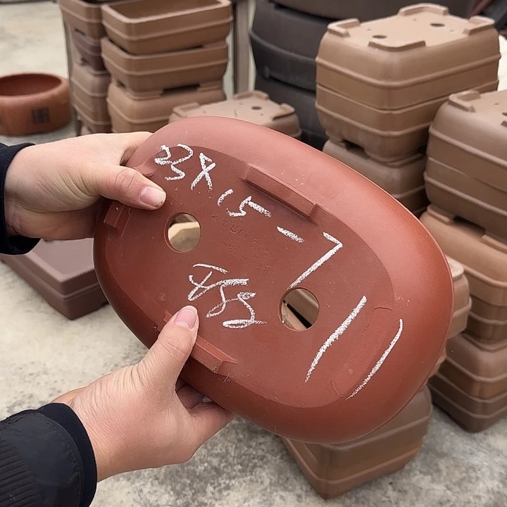 紫砂花盆这是我的