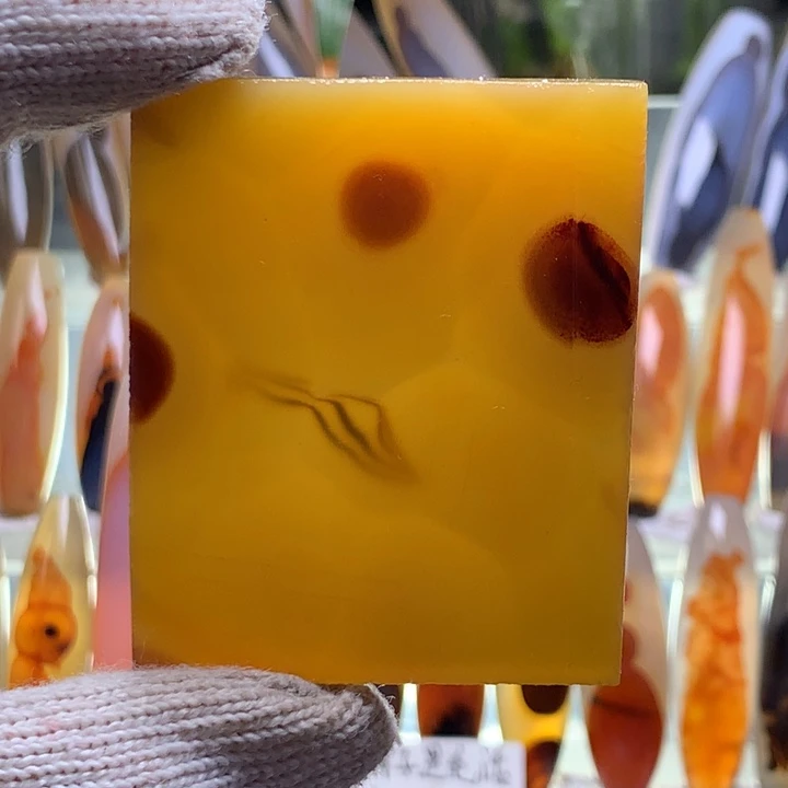 合金玛瑙/玉髓珠宝半成品120