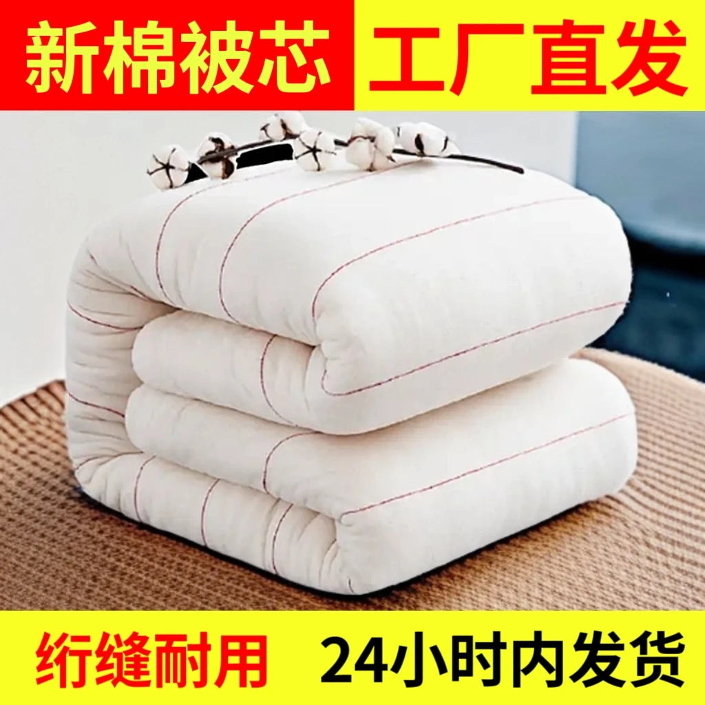 棉被被芯被褥垫褥冬被棉胎棉絮垫被冬天四季通用棉被被子加厚保暖