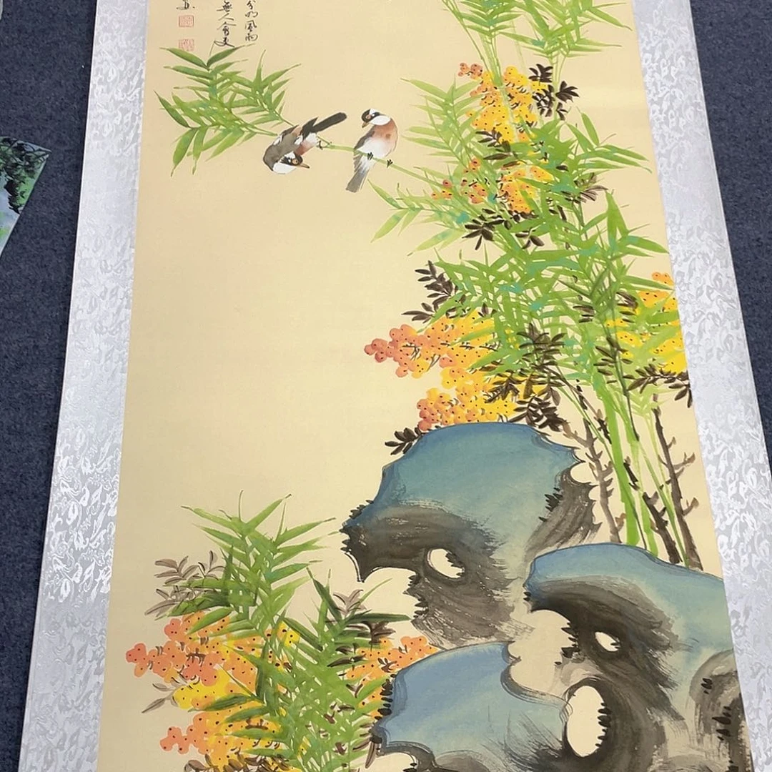 国画作品小姐姐放漏…