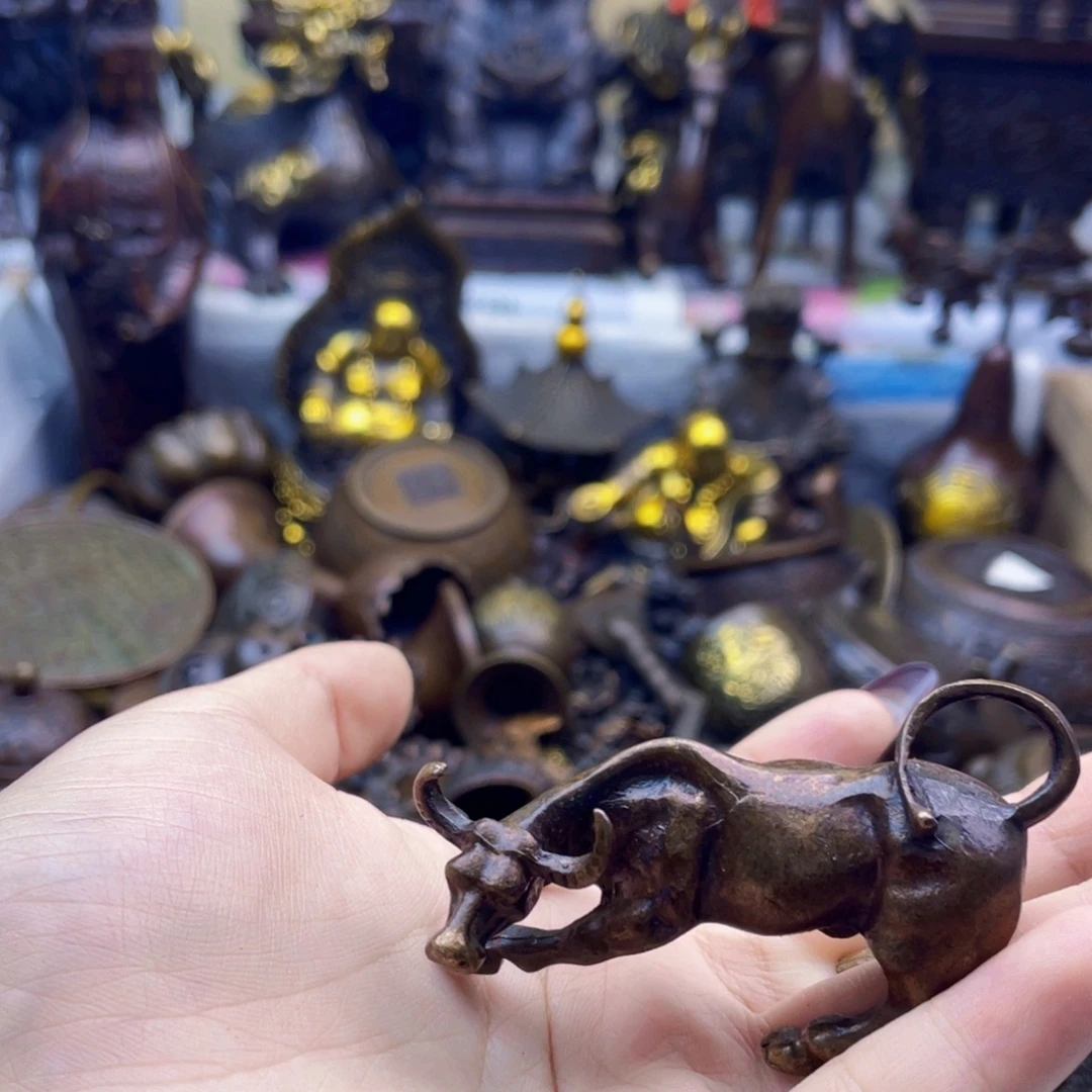 铜器工艺品办公室摆件