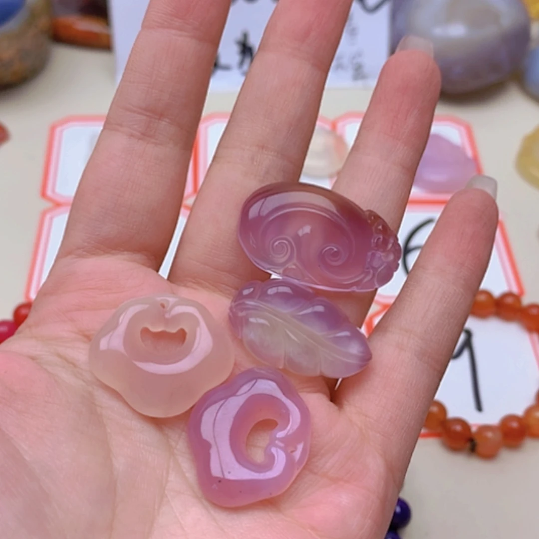 【闪购商品】玛瑙/玉髓未镶嵌珠宝半成品吉***～